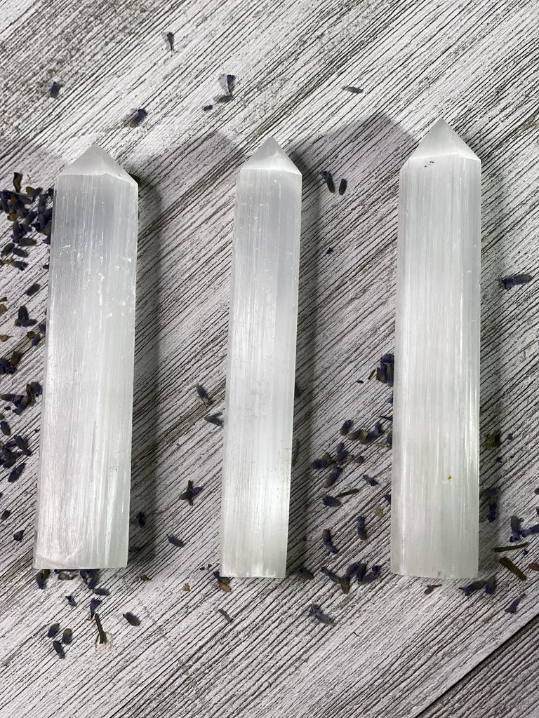 Selenite Crystal Towers