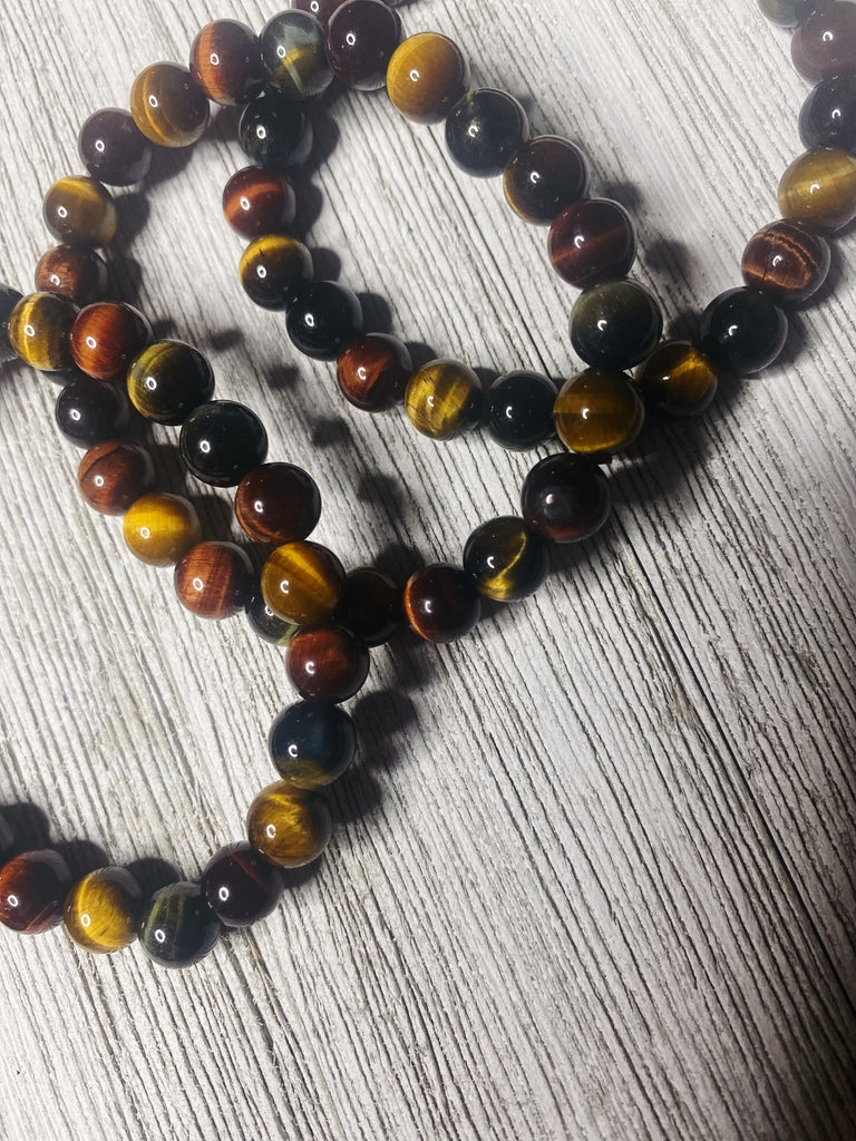 Triple Tiger Eye Bracelets