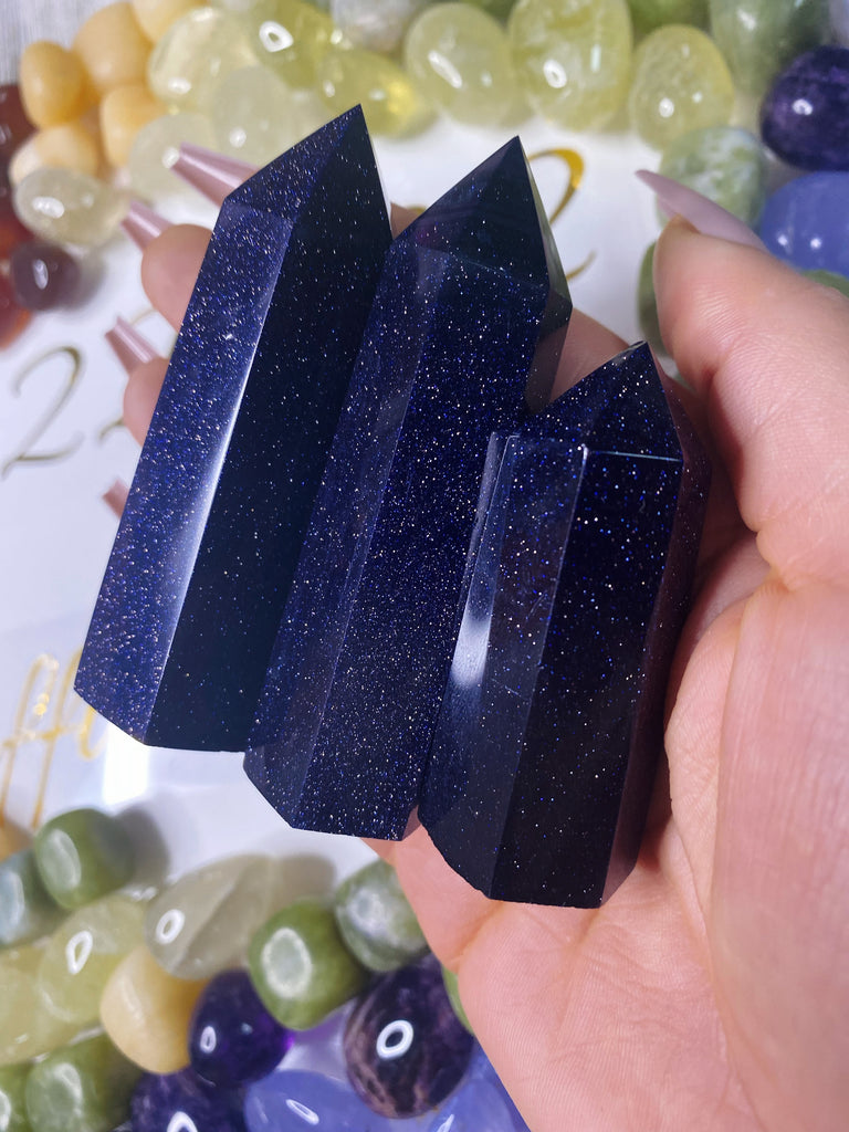 Blue Sandstone Crystal Towers