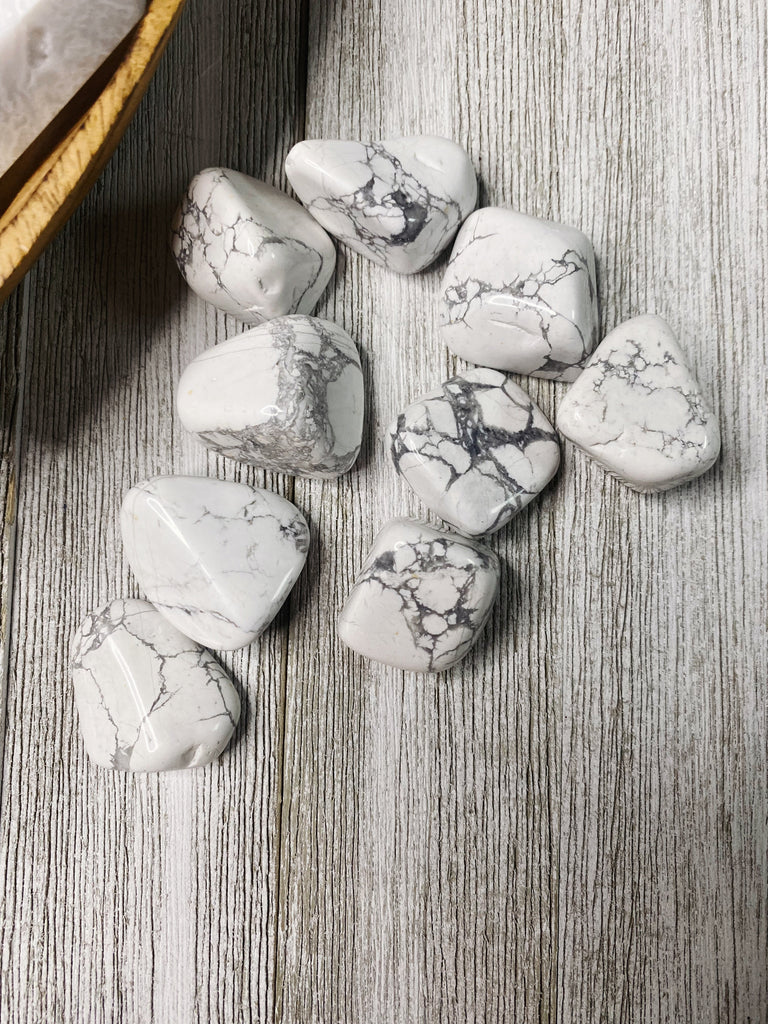 Howlite Tumbled Stones