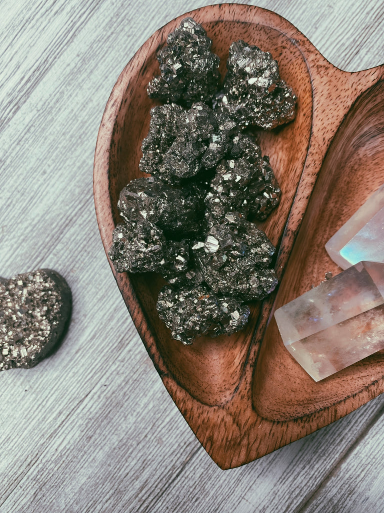 Raw Pyrite Clusters