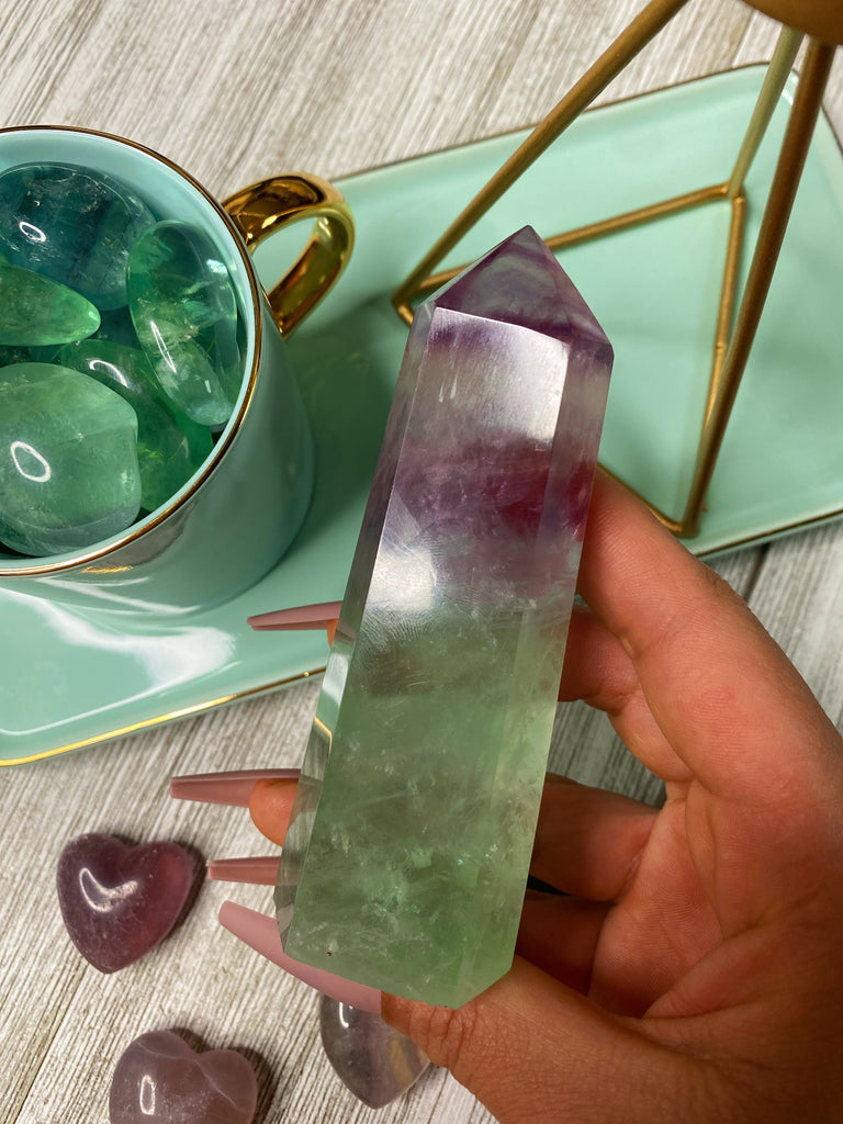 Fluorite Crystal Tower