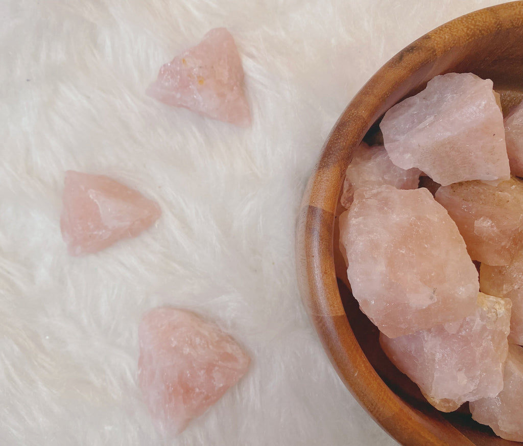 Rose Quartz Raw Stone