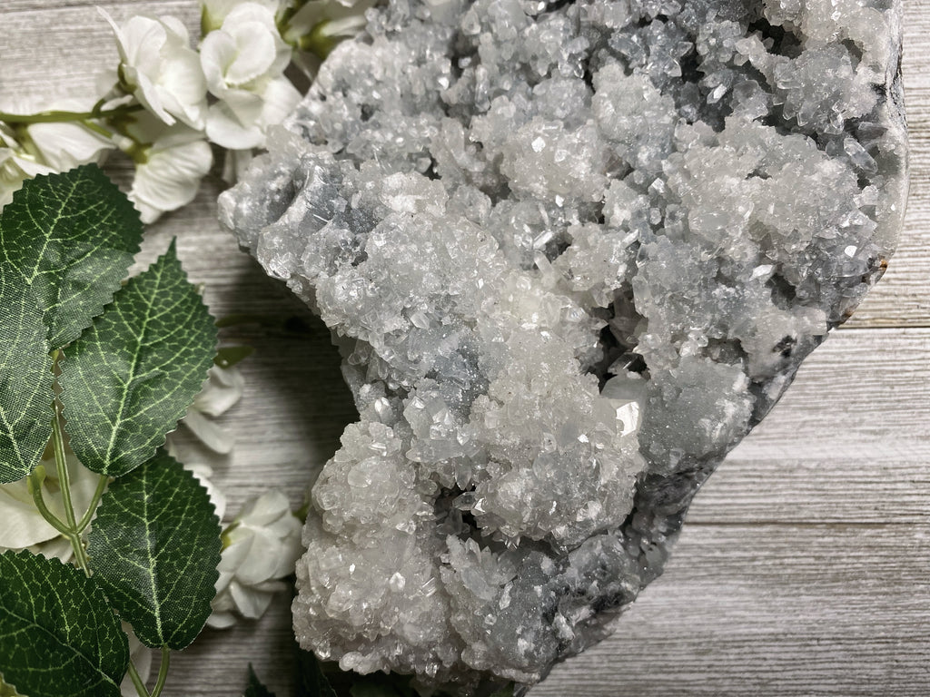 Apophyllite, and Blue Chalcedony Specimen
