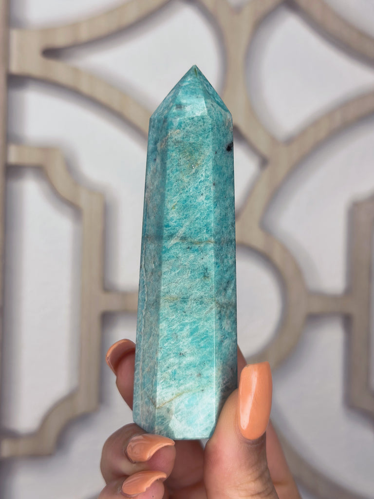 Amazonite Crystal Tower – Nectar Nine